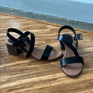 Black Strappy Sandals